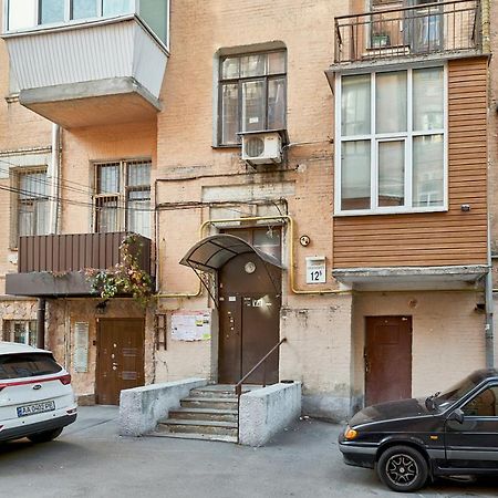 S12-58 Modern Aparthotel With Two 2Bedrooms In Central Kiev - Bessarabska Squere - Gulliver Mall - Olympic Stadium - Palace Of Sports - Saksahanskoho St, 12Б ภายนอก รูปภาพ