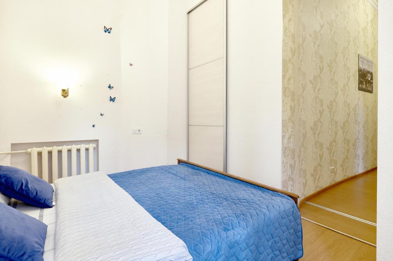 S12-58 Modern Aparthotel With Two 2Bedrooms In Central Kiev - Bessarabska Squere - Gulliver Mall - Olympic Stadium - Palace Of Sports - Saksahanskoho St, 12Б ภายนอก รูปภาพ